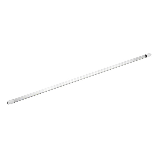 LÁMPARA LED TUBO T8 LUZ FRÍA CRSITAL TRANSPARENTE 18W 100-277V 1600LM 65K 18T8LED120MV65CT