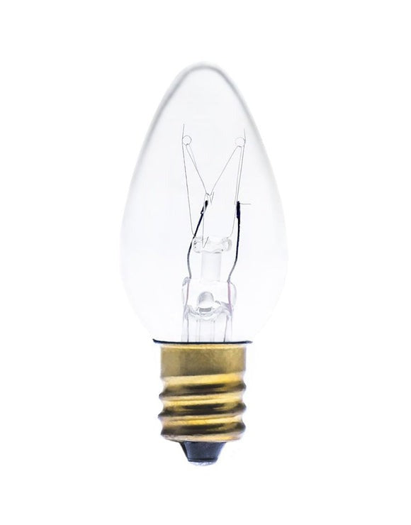 FOCO VELA INCANDESCENTE E12 27K LUZ CÁLIDA LUMMI C7.5/CL