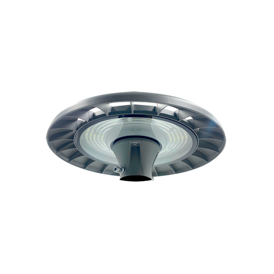 LAMPARA PUNTA DE POSTE 100W 13000LM 65K LUZ FRÍA FOTOCELDA TECNOLED PTN-100W