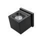 LÁMPARA MURO ARBOTANTE LED CUBO EXTERIOR NEGRO 20W 30K LUZ CÁLIDA TECNOLITE 20HLED848MV30N