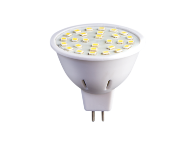 FOCO MR16/MC 24SMD 4W IPSA LUZ AZUL