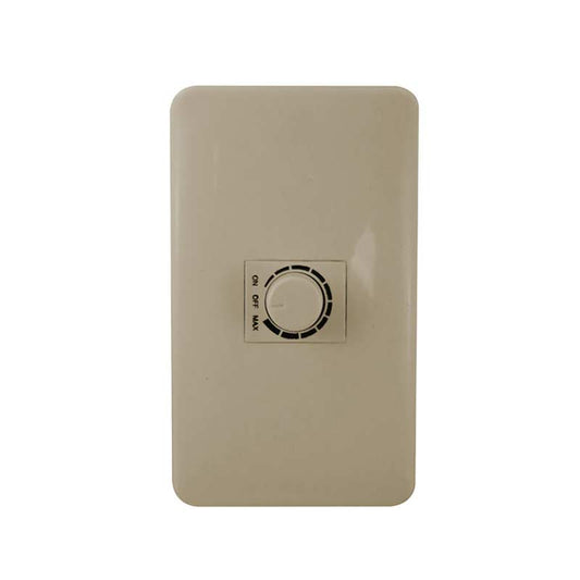 DIMMER SENCILLO BOTON CHICO 500W MARFIL