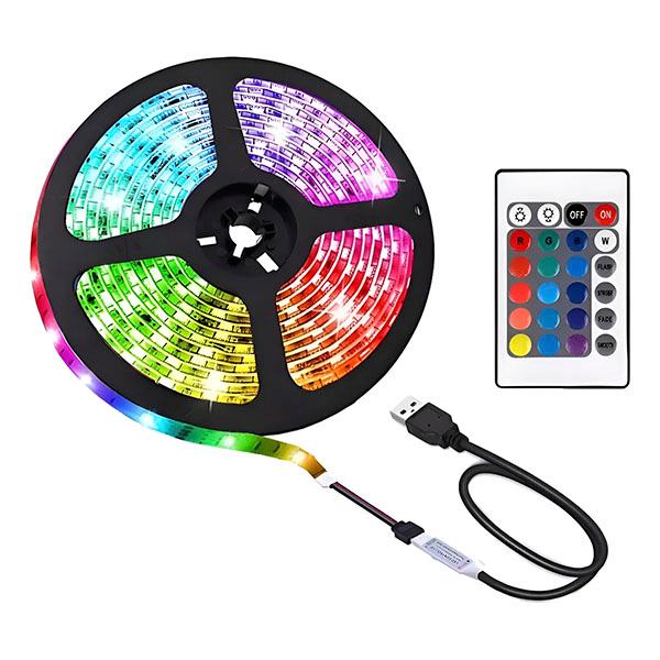 TIRA NEON FLEXIBLE STRIP LIGHT 5M RGB MULTICOLOR LUMICRAFT 2835RGB12V