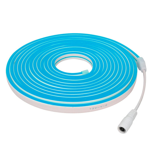 TIRA LED NEON CELESTE 5M 6W 12V 5A LUMICRAFT 2835B12V-ICEBLUE