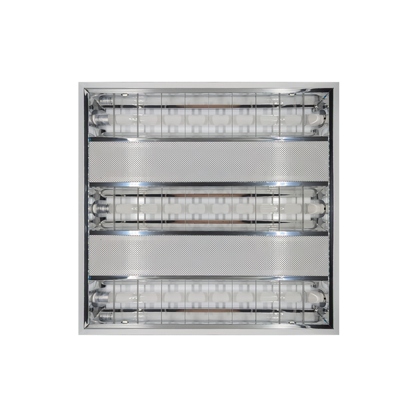 GABINETE LED EMPOTRABLE LUZ BLANCO FRIO 3X10W 100-265V 2400LM 65K G13 60X60 51376