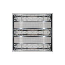 GABINETE LED EMPOTRABLE LUZ BLANCO FRIO 3X10W 100-265V 2400LM 65K G13 60X60 51376