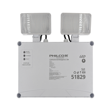 LAMPARA EMERGENCIA LED EXTERIOR 6W 400LM 65K IP65 PHILCO 51829
