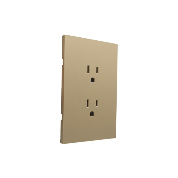 CONTACTO DOBLE DUPLEX DORADO 3 VIAS LUXURY ARTLITE APL-504