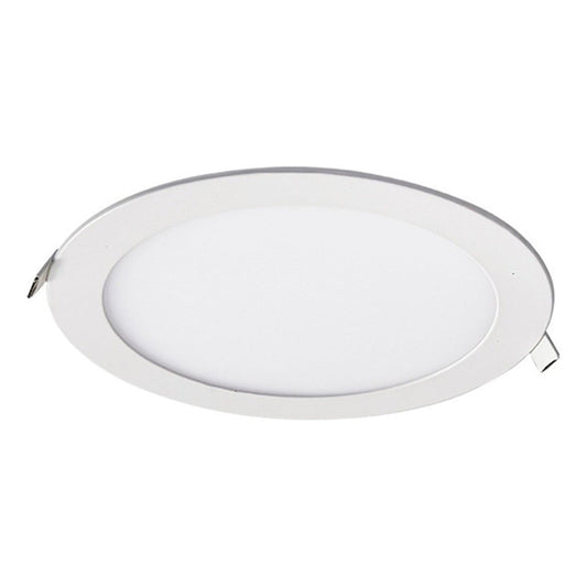 PANEL REDONDO LED  SLIM LUZ CÁLIDA 6" 12W 85-265V 800LM 27K