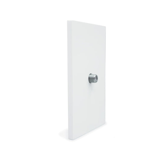 PLACA CONTACTO TV COAXIAL BLANCO LUXURY ARTLITE APL-710