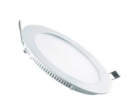 PANEL LED SLIM EMPOTRADO REDONDO 18W  BLANCO CALIDO