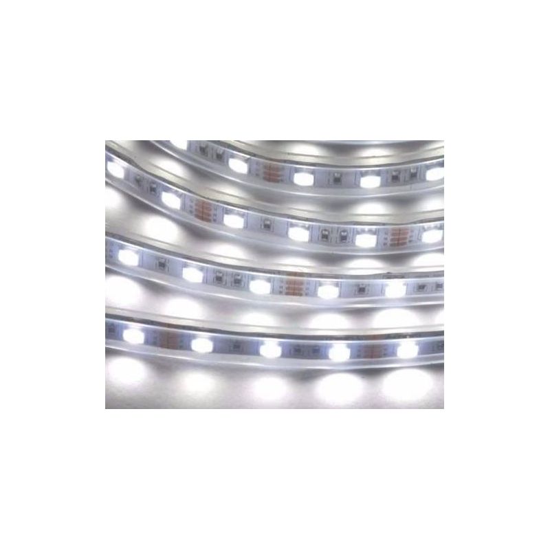 25MTS MANGUERA LED 5050 127V 12W 64K LUZ FRÍA LUMICRAFT 5050W127V/64-25MTS