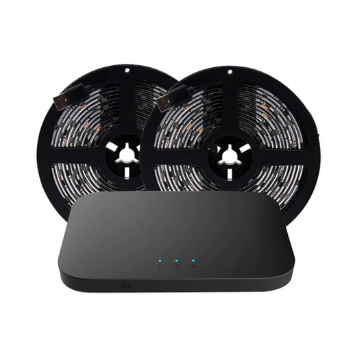 TIRAS INTERIOR LED RGB NEGRO 48W 12VCD 1000LM  IP20 48ALTVRGBWDCTCW