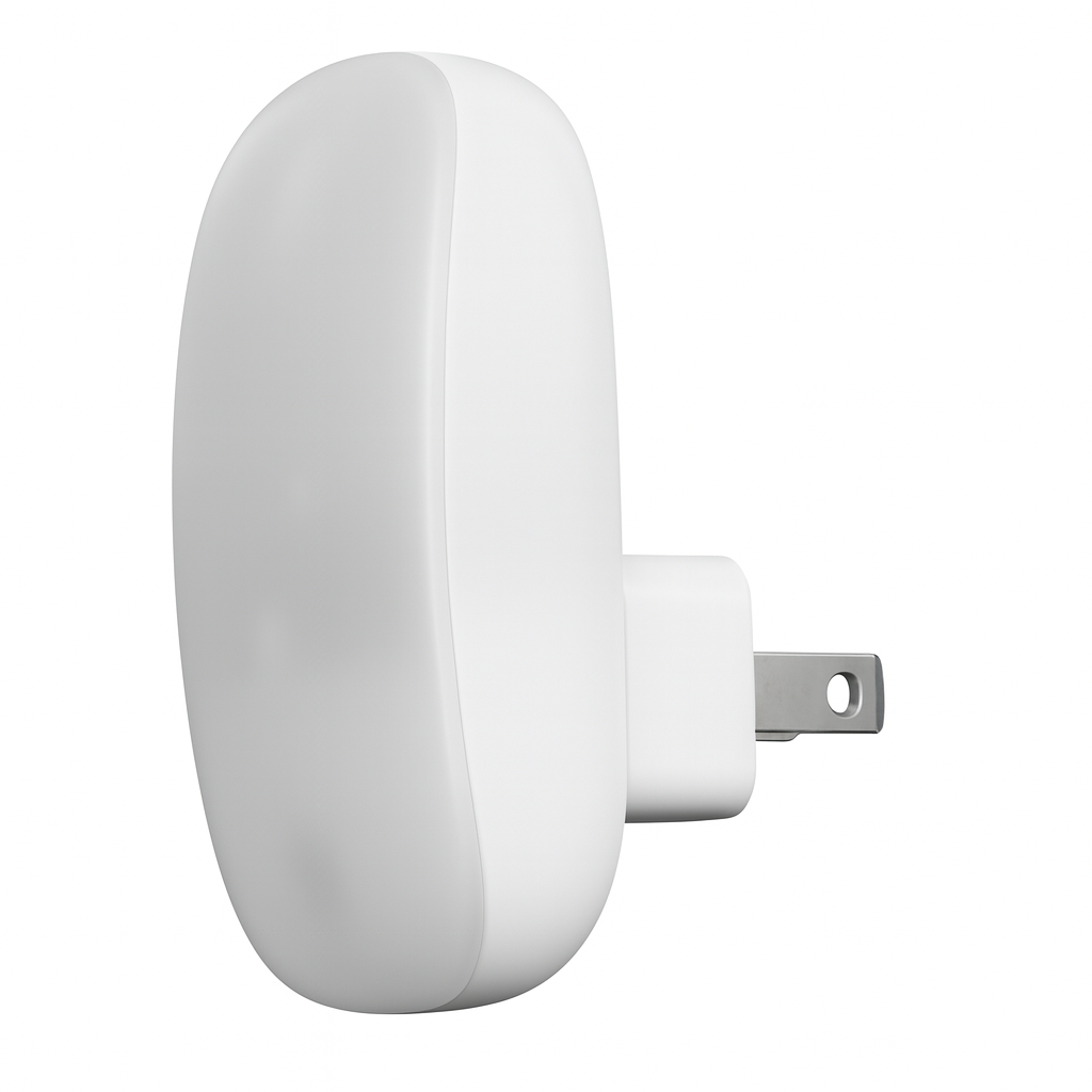 LAMPARA DE NOCHE DE CORTESíA LED CON SENSOR DE LUZ FOTOCELDA 1W 127V 80K