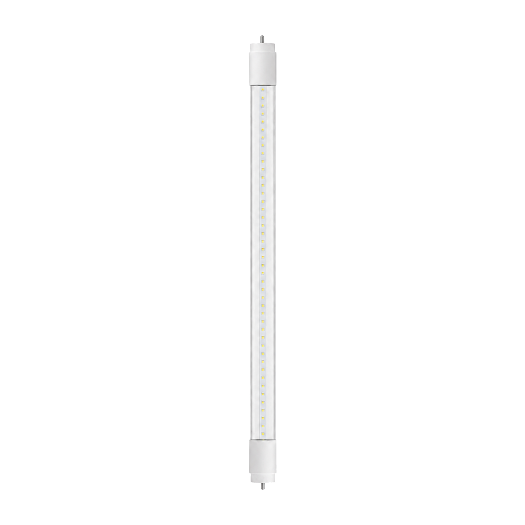 TUBO T8 LED 18W 6500K FA8 1 PIN 100-240V 65K ACRILICO TRANSPARENTE UN SOLO PIN POR LADO (DL-TUSLM-18W)