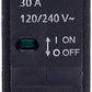 INTERRUPTOR TERMOMAGNETICO 1X30A PASTILLA TERMICA IGOTO 30AMPS IN1003