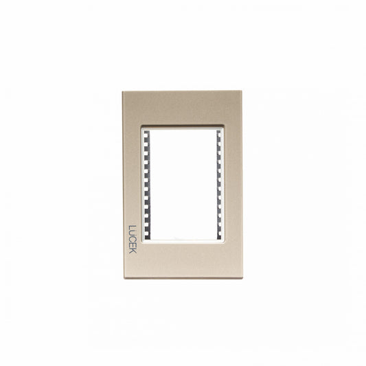 PLACA 3 SALIDAS MARFIL