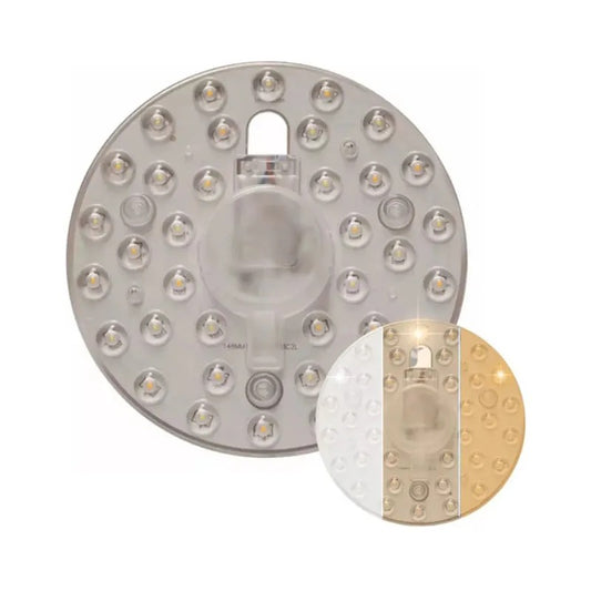 REPUESTO LED 18W TRIPLE TEMPERATURA FRIO, NEUTRO Y CALIDO MODULO LED REEMPLAZO LUMICRAFT