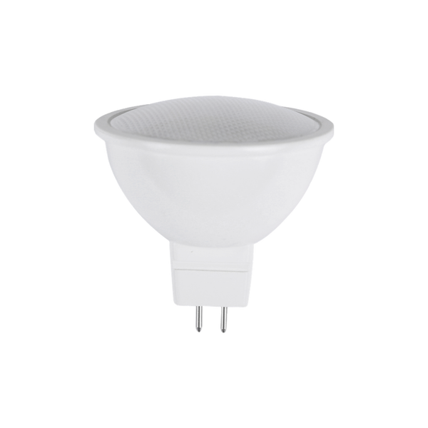 FOCO LED OPALINO MR16 GU5.3 7W 30K LUZ CALIDA ICON ICMR16LEDW7W