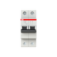 INTERRUPTOR MINI CURVA C. TERMOMAGNÉTICO 2P 50A ABB SH202C50