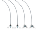KIT DE TENSORES PARA SUSPENDER PANEL 60X60 TECNOLITE A40PANLEDMVS