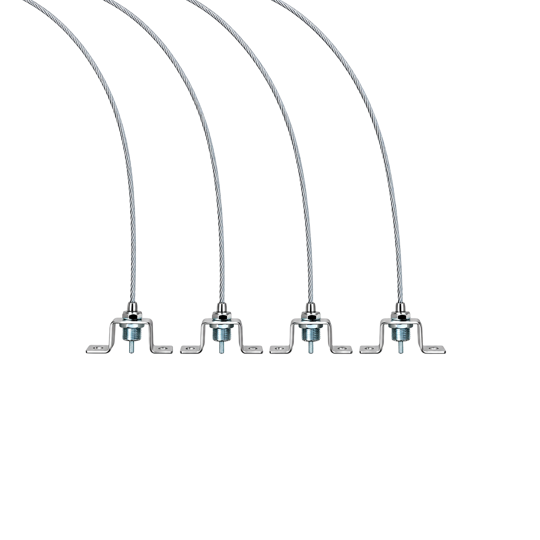 KIT DE TENSORES PARA SUSPENDER PANEL 60X60 TECNOLITE A40PANLEDMVS