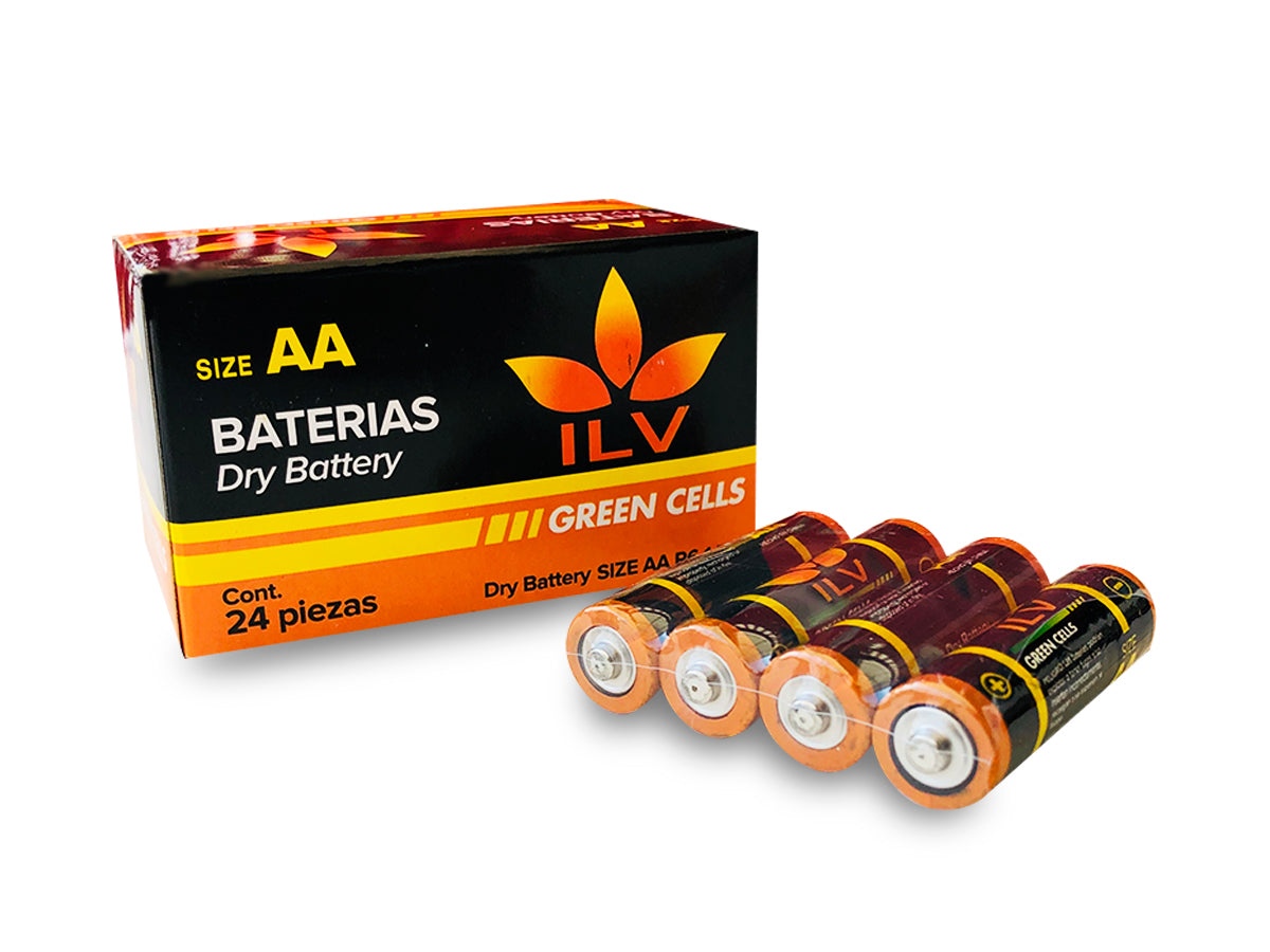 PAQUETE CON 4 PILAS AA ILV