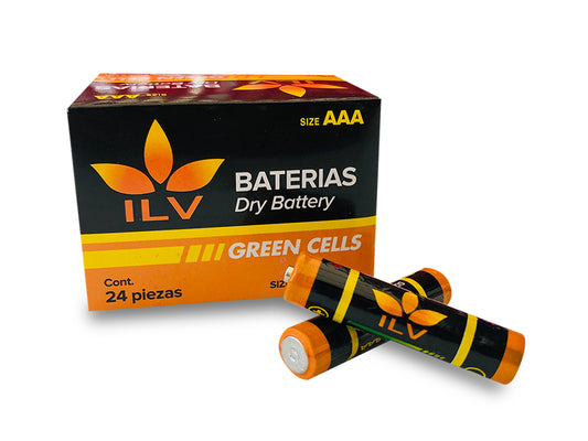 PAQUETE CON 4 PILAS AAA ILV