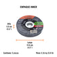 Disco para corte de metal 4-1/2' tipo 41, TRUPER EXPERT, Expert, SKU 101454 — vista 6