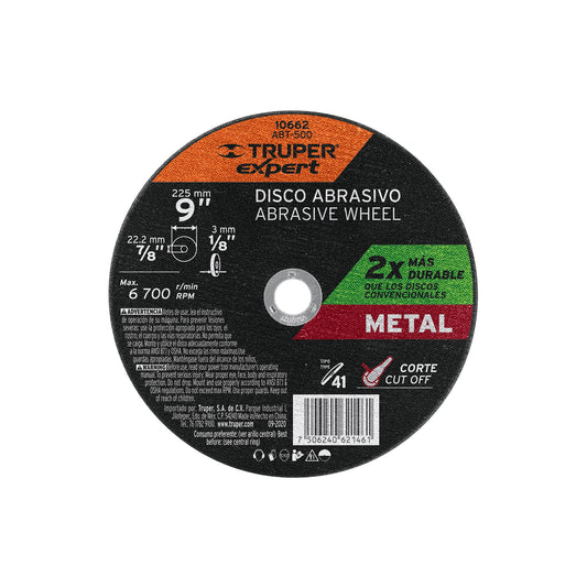 Disco para corte de metal, tipo 41, diámetro 9' EXPERT — foto oficial 1