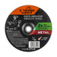 Disco Tipo 42 de 9' x 3.2 mm corte metal TRUPER EXPERT — foto oficial 1