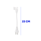 ADAPTADOR DRIVER TOMA CORRIENTE MANGUERA LED  LUMICRAFT ADAP5050