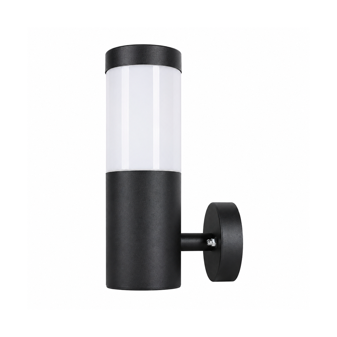 LÁMPARA ARBOTANTE MURO CILINDRO NEGRO E26 ARTLITE ADE-016