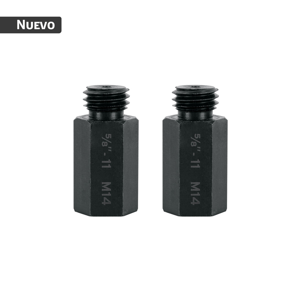 Juego 2 adaptadores para borlas doble cara, 5/8'-11, TRUPER — foto oficial 1
