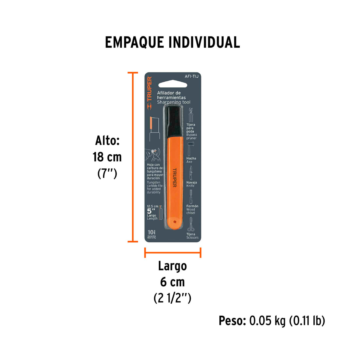 Afilador para herramientas de corte, TRUPER, Truper, SKU 100435 — vista 5