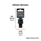 Adaptador de impacto 1/2' (H) x 3/4' (M), TRUPER, Truper, SKU 100907 — vista 5