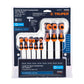 Juego 8 llaves hexagonales mm extralargas mango T,punta bola, Truper, SKU 100933 — vista 2