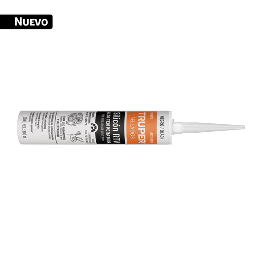 Sellador de silicón RTV negro para altas temperaturas 300 ml — foto oficial 1