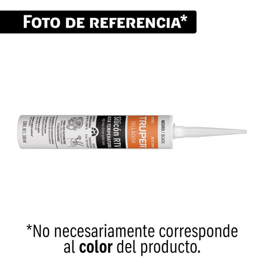 Sellador de silicón RTV rojo para altas temperaturas 300 ml — foto oficial 1