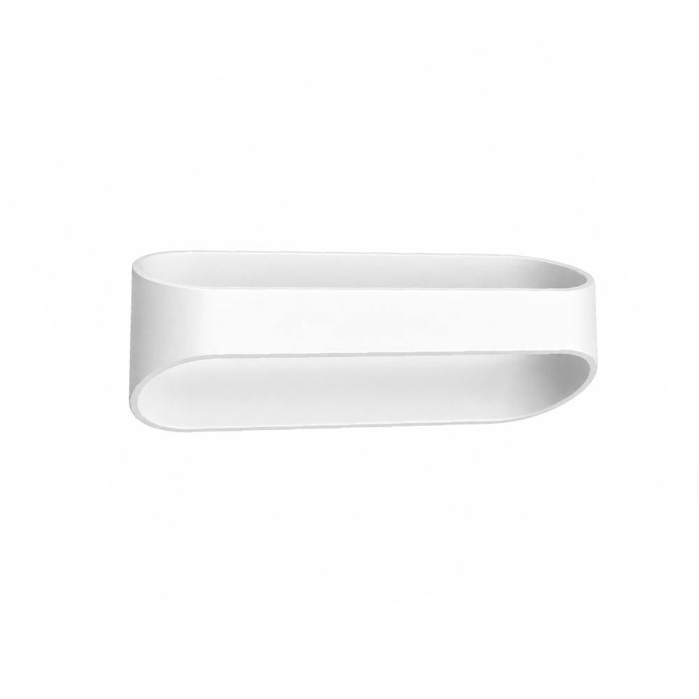 LÁMPARA LED MURO DECORATIVO MODERNO BLANCO 12W 30K LUZ CÁLIDA ARTLITE ADE-008