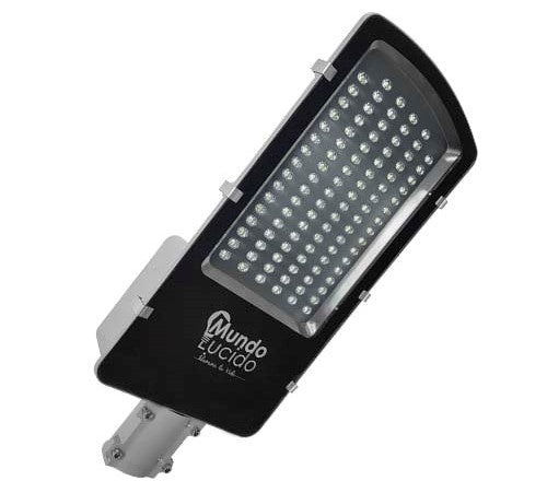 LUMINARIA PARA VIALIDAD DE 100W LUZ FRIA (MUNDO LUCIDO) RAQUETA