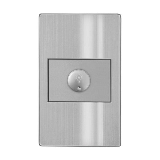 PLACA CONTACTO ATENUADOR 100W 90-260V GRIS ARTLITE