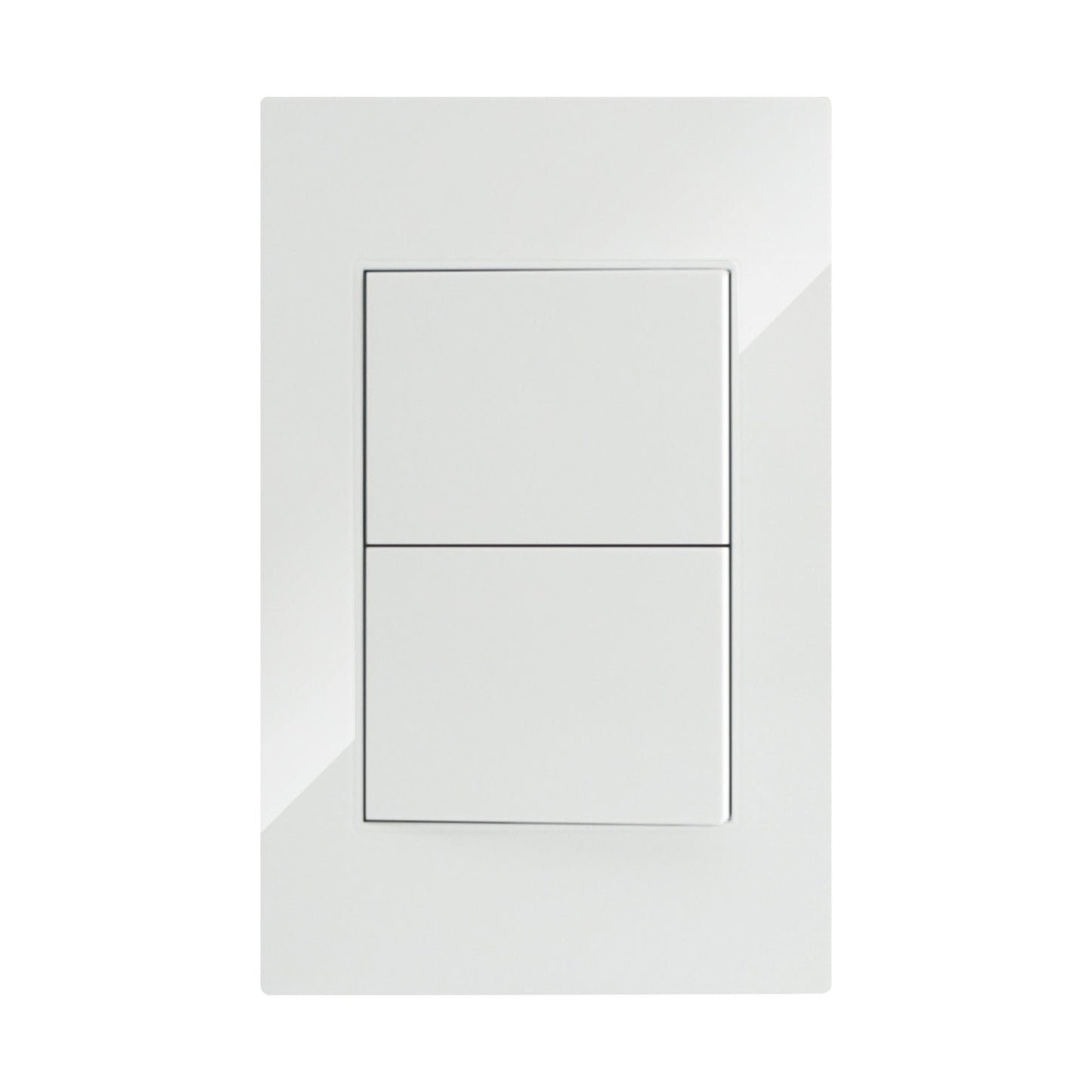 APAGADOR DOBLE COLOR BLANCO INNLITE DE 3 VIAS APL-202 CON DOS INTERRUPTORES