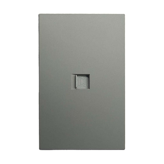 PLACA CON CONTACTO TELEFONICO ARTLITE COLOR GRIS OXFORD APL-408