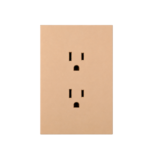 CONTACTO DOBLE DUPLEX DORADO 3 VIAS LUXURY ARTLITE APL-504