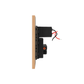 CONTACTO USB + 1 USB C + SENCILLO 3 VIAS DORADO LUXURY ARTLITE APL-507