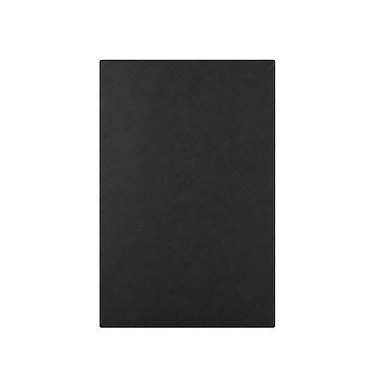 PLACA APAGADOR 1 INTERRUPTOR 3 VÍAS NEGRO LUXURY ARTLITE APL-601