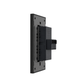 PLACA CONTACTO DOBLE NEGRO LUXURY ARTLITE APL-604
