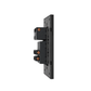 PLACA CONTACTO + APAGADOR NEGRO LUXURY ARTLITE APL-605