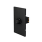PLACA ATENUADOR DIMMER 100W NEGRO LUXURY ARTLITE APL-611
